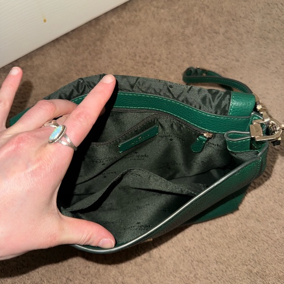 Kate Spade Forest Green Shoulder Bag - Picture 2 of 4